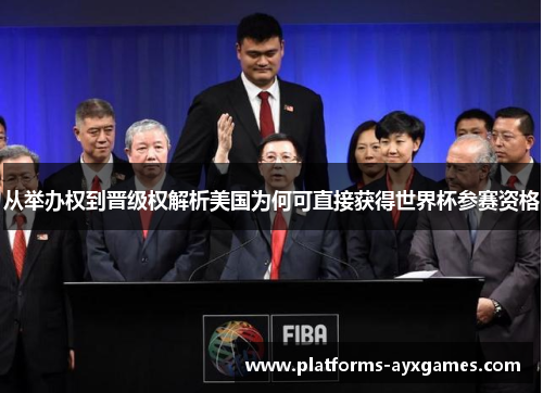 从举办权到晋级权解析美国为何可直接获得世界杯参赛资格