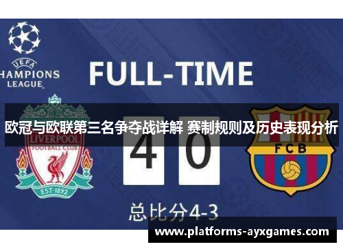 欧冠与欧联第三名争夺战详解 赛制规则及历史表现分析